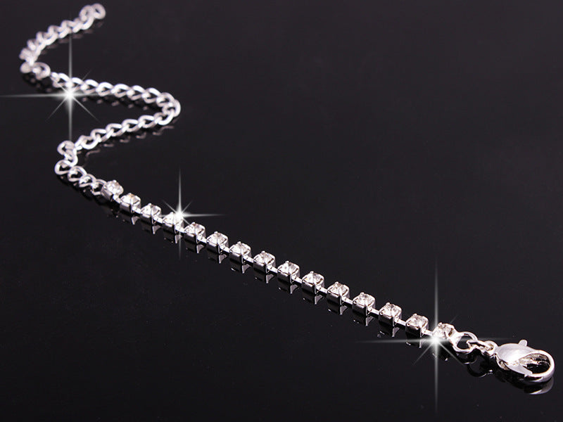 Hao Yue jewelry set, foreign trade explosion jewelry, 4 piece set,wedding match crystal jewelry set