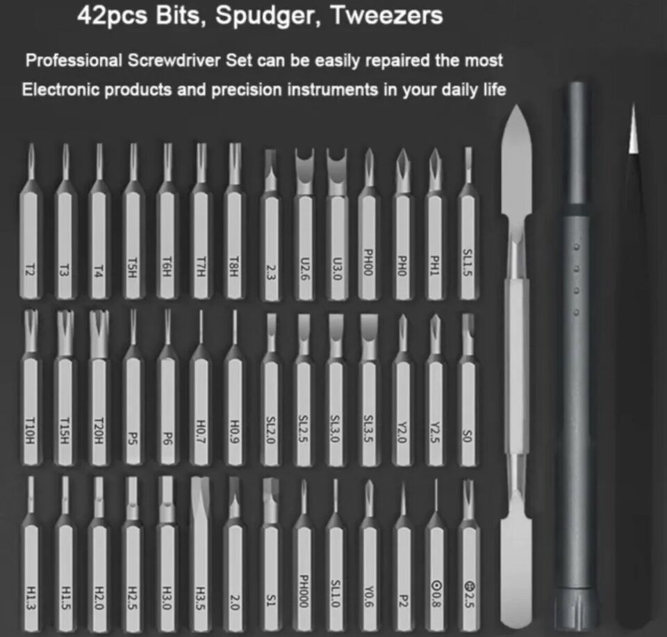 Master Every Repair with Our 46-in-1 Precision Screwdriver Set!