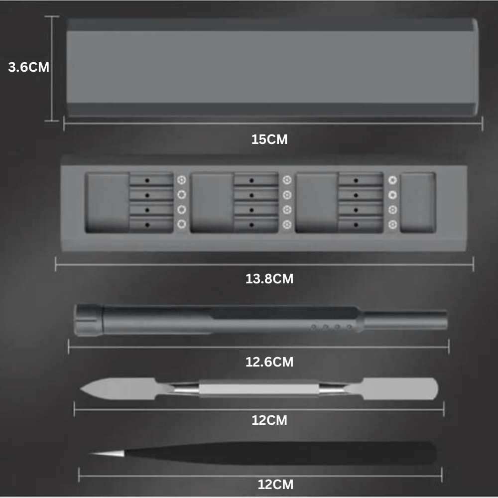 Master Every Repair with Our 46-in-1 Precision Screwdriver Set!