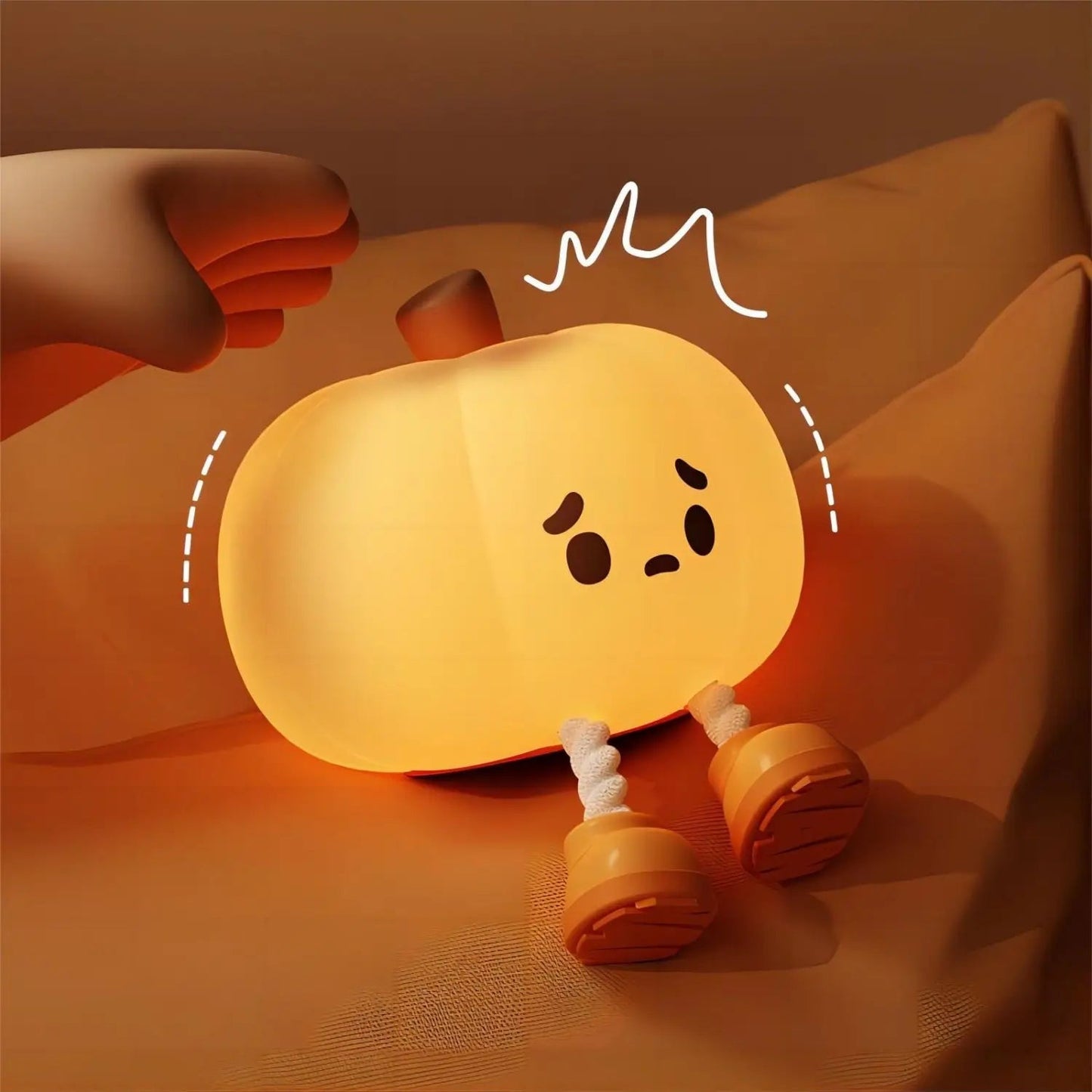 Adorable Pumpkin Glow Light