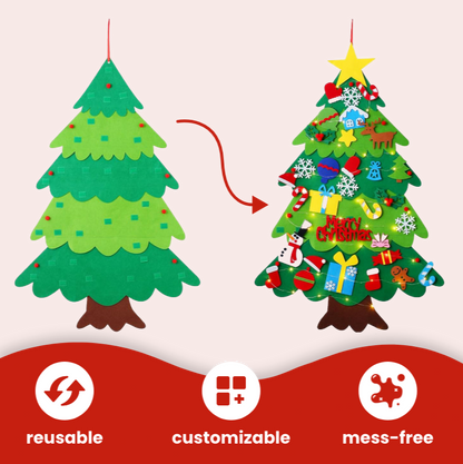 Felt Fun Interactive Christmas Tree